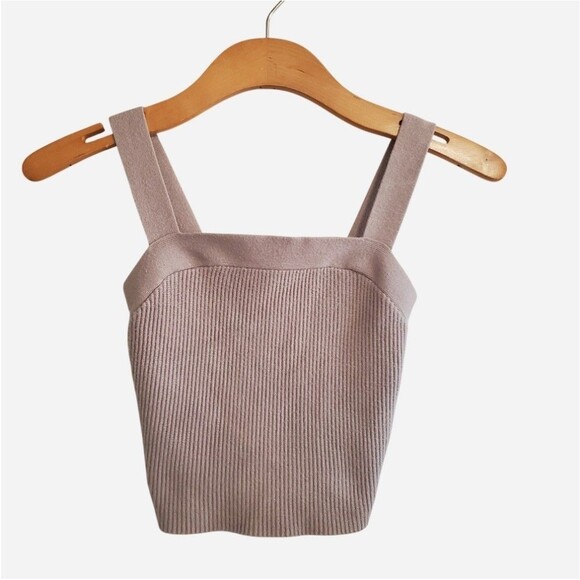 Abercrombie & Fitch Tops - Abercrombie & Fitch ottoman Square Neck Tank Top Size Xs Minimal Capsule 90s